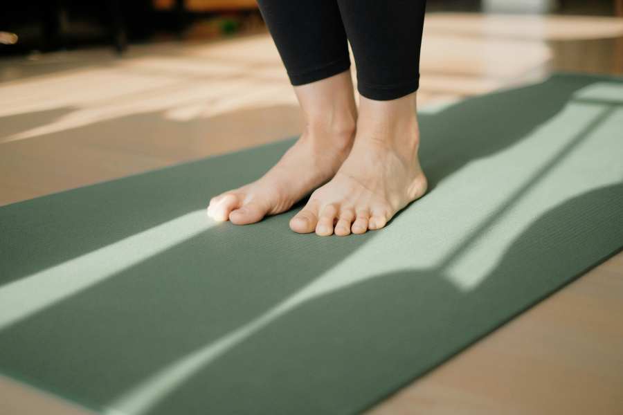 Stretching i joga w KamON na Górczynie